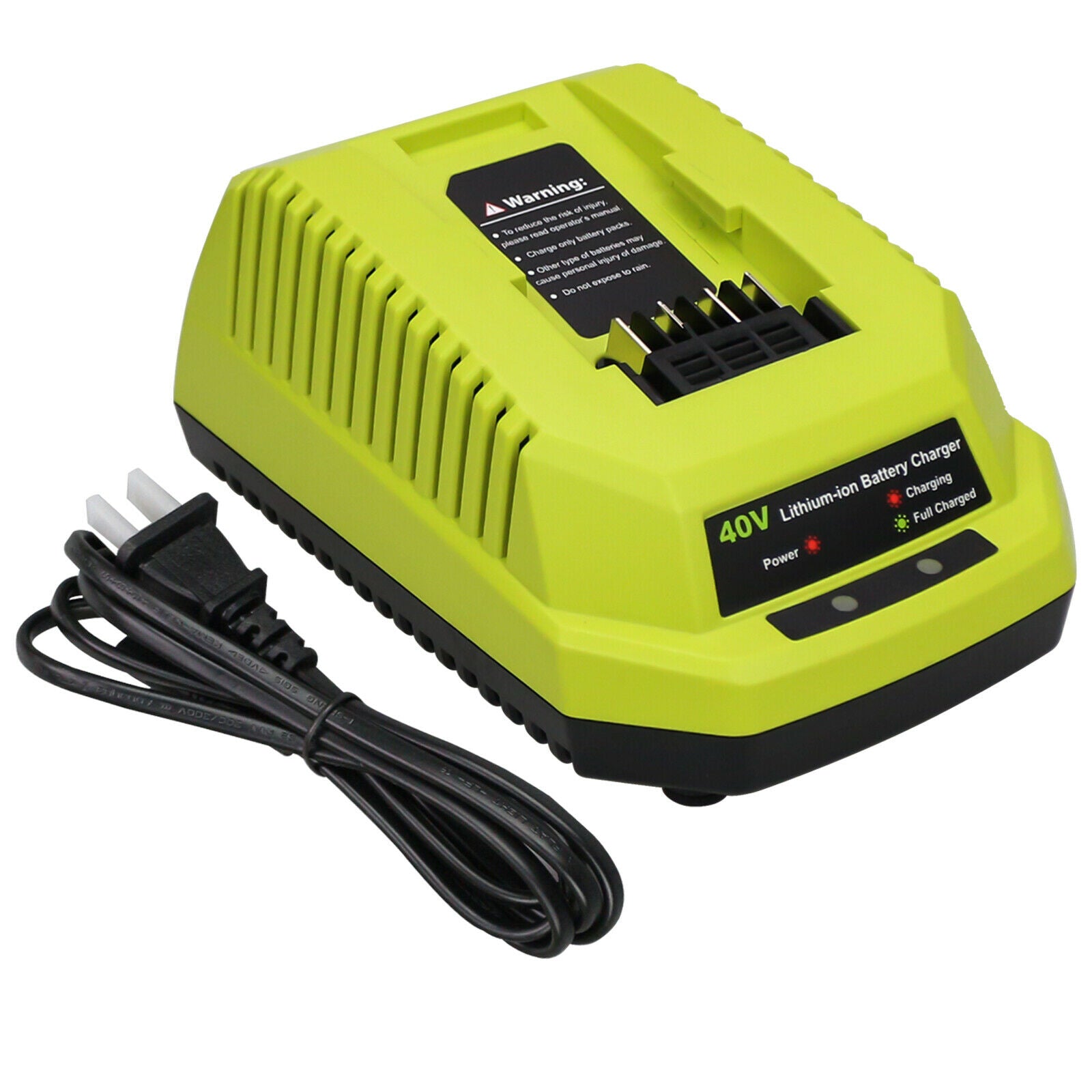 29482 Charger for GreenWorks 40 Volt G-MAX Lithium Battery 29482 Charger for GreenWorks 40 Volt G-MAX Lithium Battery